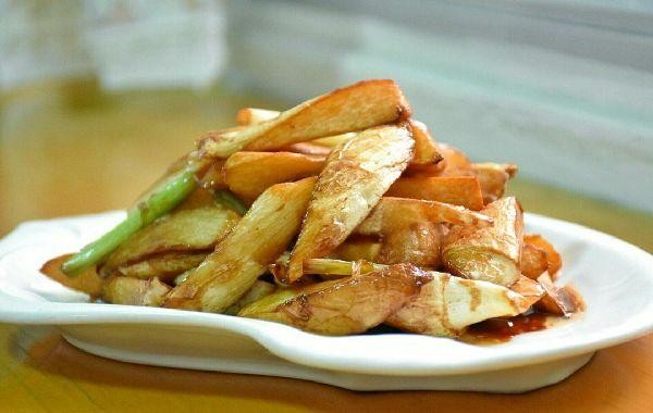油焖茭白的家常做法