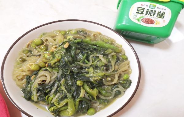 菠菜炖粉条
