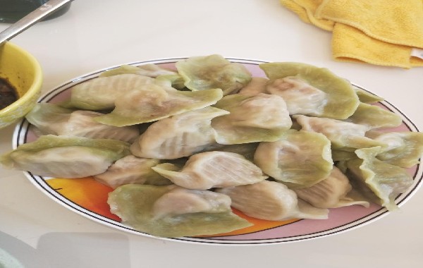 胡萝卜芹菜猪肉馅饺子